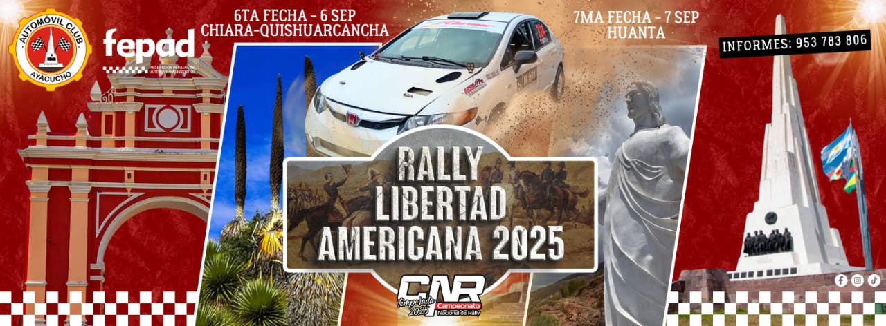 RALLY LIBERTAD AMERICANA 2025